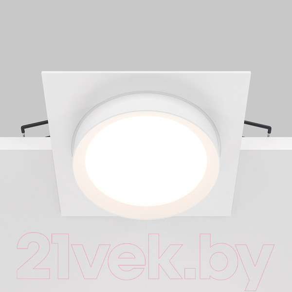 Изображение товара Точечный светильник Maytoni Hoop DL086-GX53-SQ-W