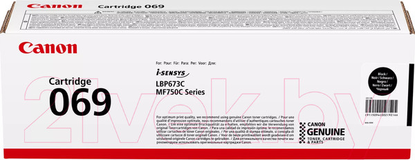 Изображение товара Картридж Canon 069Bk (5094C002)