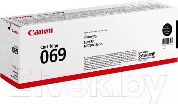 Изображение товара Картридж Canon 069Bk (5094C002)
