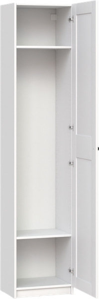 Изображение товара Шкаф-пенал Mio Tesoro Макс 1 дверь 2.06.01.020.1 (белый)