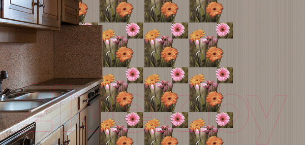 Изображение товара Виниловые обои Elysium Герберы-фон 96827