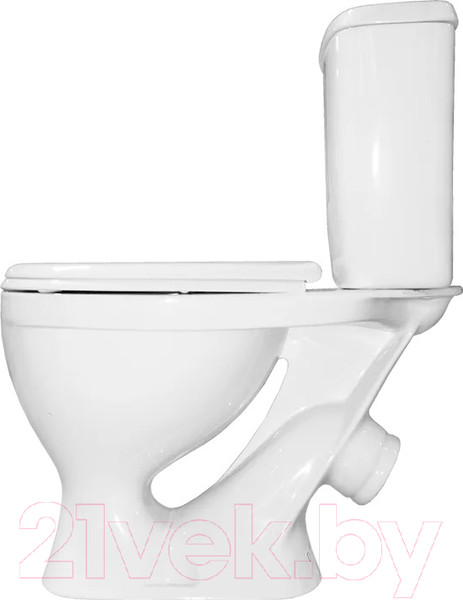 Изображение товара Унитаз напольный Sanita Эталон WC.CC/Etalon/1-P/WHT.G/S1