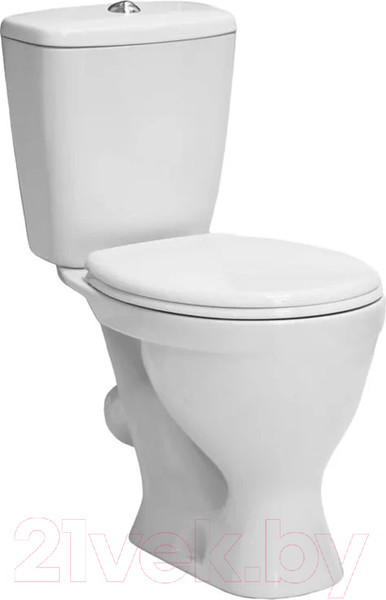 Изображение товара Унитаз напольный Sanita Эталон WC.CC/Etalon/1-P/WHT.G/S1