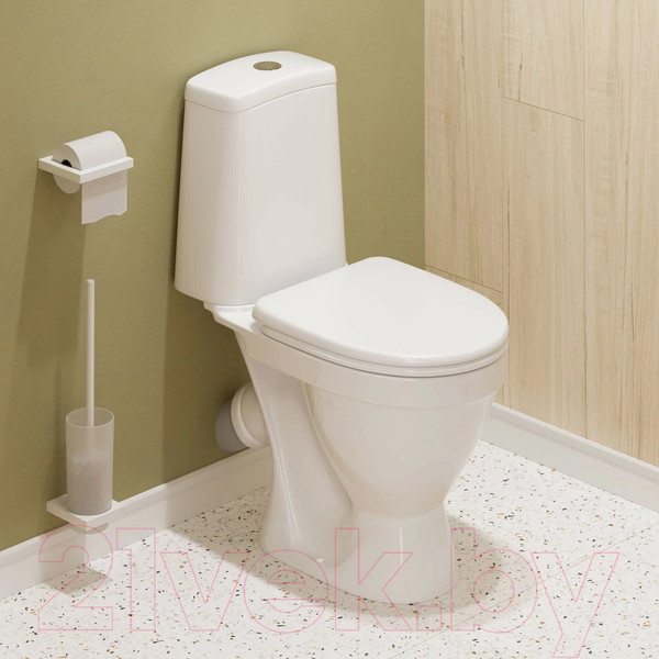 Изображение товара Унитаз напольный Sanita Лада WC.CC/Lada/1-P/WHT.G/S1