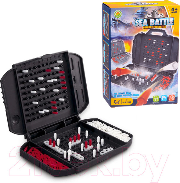 Изображение товара Настольная игра Qing Yuan Морской бой / 2366347-1292
