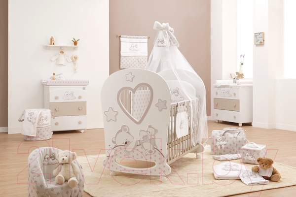 Изображение товара Детская кроватка Italbaby Sogni d'Oro / 070.1010-0235 (белый)