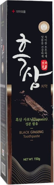 Изображение товара Зубная паста Hanil Black Ginseng (150г)