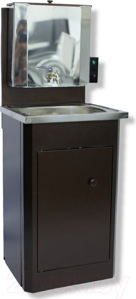 Изображение товара Умывальник для дачи Петромаш С водонагревателем ЭВБО-20Н / slkptr21 (античная медь/мойка нержавейка)