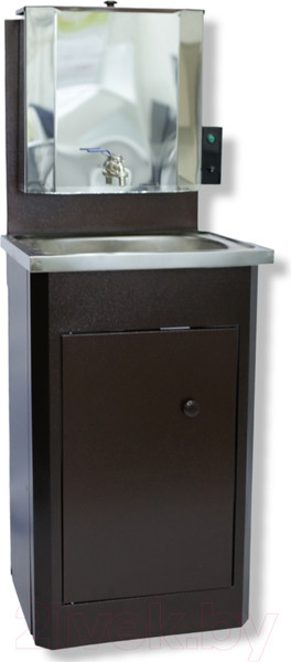 Изображение товара Умывальник для дачи Петромаш С водонагревателем ЭВБО-20Н / slkptr21 (античная медь/мойка нержавейка)