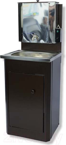 Изображение товара Умывальник для дачи Петромаш С водонагревателем ЭВБО-20Н / slkptr21 (античная медь/мойка нержавейка)