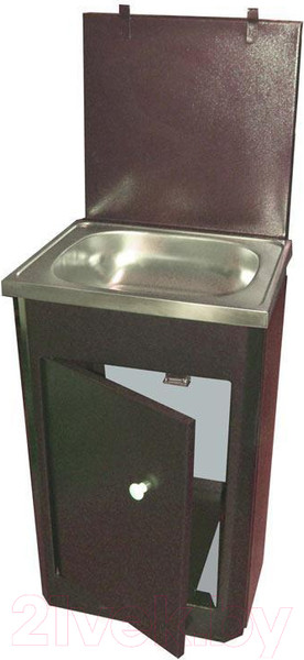 Изображение товара Умывальник для дачи Петромаш Дачный с бачком 15Н / slkptr15 (античная медь/мойка нержавейка)