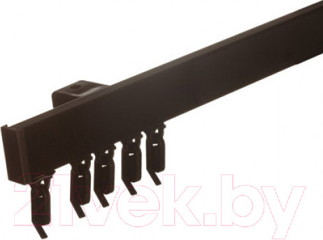 Изображение товара Карниз для штор Lm Decor Премиум Д-2 (2м, черный)