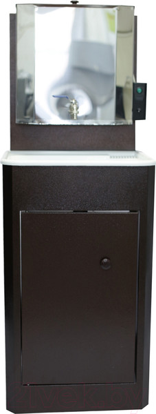 Изображение товара Умывальник для дачи Петромаш С водонагревателем ЭВБО-20Н / slkptr21pl (античная медь/мойка пластик)