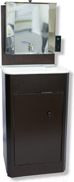 Изображение товара Умывальник для дачи Петромаш С водонагревателем ЭВБО-20Н / slkptr21pl (античная медь/мойка пластик)