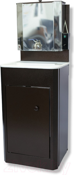 Изображение товара Умывальник для дачи Петромаш С водонагревателем ЭВБО-20Н / slkptr21pl (античная медь/мойка пластик)