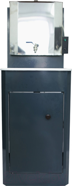 Изображение товара Умывальник для дачи Петромаш С водонагревателем ЭВБО-20Н / slkptr22pl (мокрый асфальт/мойка пластик)