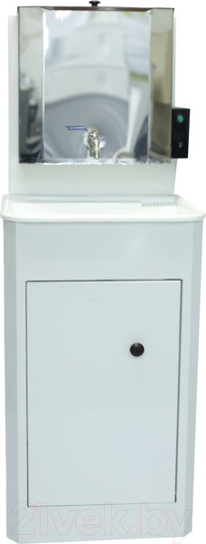 Изображение товара Умывальник для дачи Петромаш С водонагревателем ЭВБО-20Н / slkptr23pl (белый/мойка пластик)