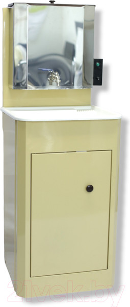 Изображение товара Умывальник для дачи Петромаш С водонагревателем ЭВБО-20Н / slkptr24pl (бежевый/мойка пластик)