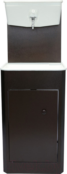 Изображение товара Умывальник для дачи Петромаш С бачком УМ-10 / slkptr11 (античная медь/мойка пластик)