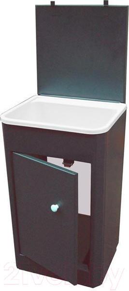 Изображение товара Умывальник для дачи Петромаш С бачком 15Н / slkptr14 (античная медь/мойка пластик)