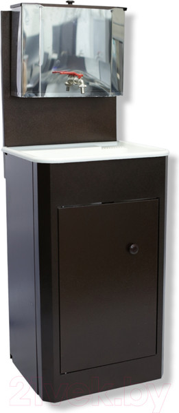 Изображение товара Умывальник для дачи Петромаш С бачком 15Н / slkptr14 (античная медь/мойка пластик)