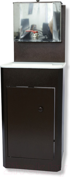 Изображение товара Умывальник для дачи Петромаш С бачком 15Н / slkptr14 (античная медь/мойка пластик)