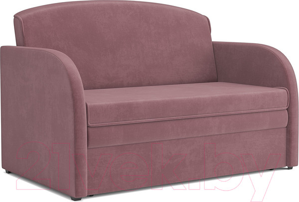 Изображение товара Диван Mebel-Ars Малютка (велюр пудра НВ-178 18)