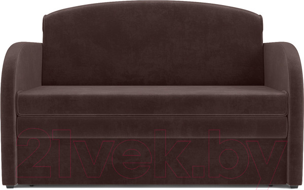 Изображение товара Диван Mebel-Ars Малютка (велюр молочный шоколад НВ-178 13)