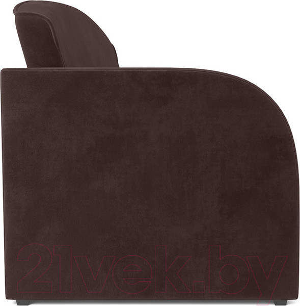 Изображение товара Диван Mebel-Ars Малютка (велюр молочный шоколад НВ-178 13)