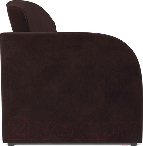 Изображение товара Диван Mebel-Ars Малютка (велюр шоколад HB-178 16)