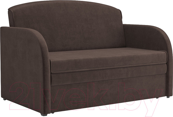 Изображение товара Диван Mebel-Ars Малютка (кордрой коричневый)