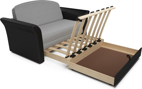 Изображение товара Диван Mebel-Ars Малютка №2 (рогожка серый)