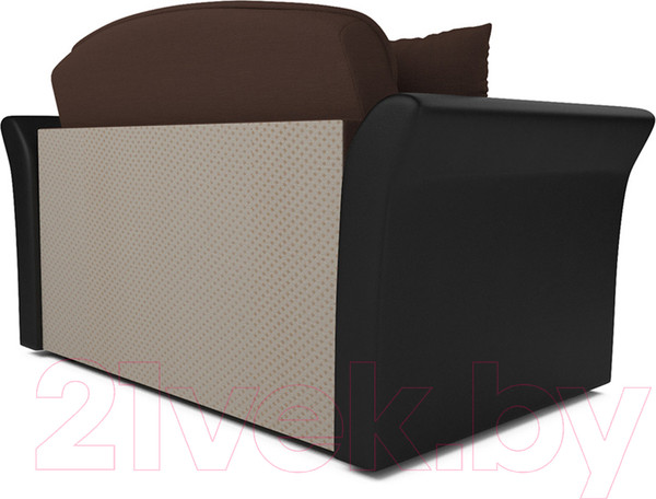 Изображение товара Диван Mebel-Ars Малютка №2 (рогожка шоколад)