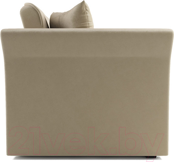 Изображение товара Диван Mebel-Ars Малютка №2 (бархат бежевый Star Velvet 6 Light Beige)