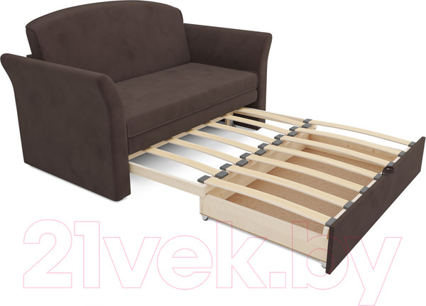 Изображение товара Диван Mebel-Ars Малютка №2 (кордрой коричневый)