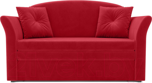 Изображение товара Диван Mebel-Ars Малютка №2 (кордрой красный)