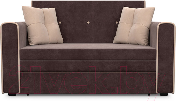 Изображение товара Диван Mebel-Ars Санта (кордрой коричневый)