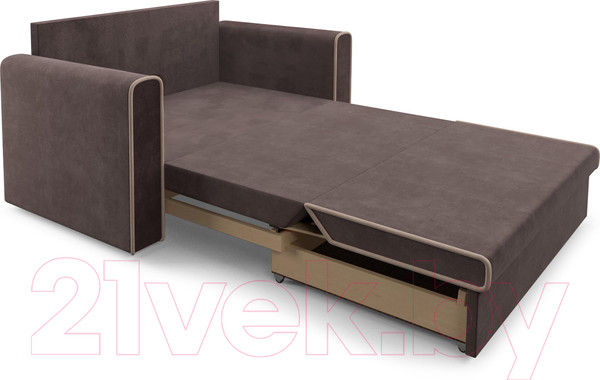 Изображение товара Диван Mebel-Ars Санта (кордрой коричневый)