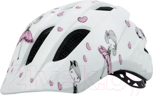 Изображение товара Защитный шлем Cigna WT-020 48-53 (белый/розовый)