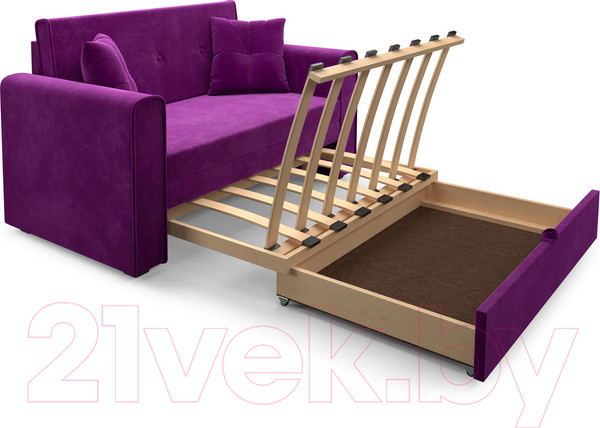 Изображение товара Диван Mebel-Ars Санта (фиолетовый)