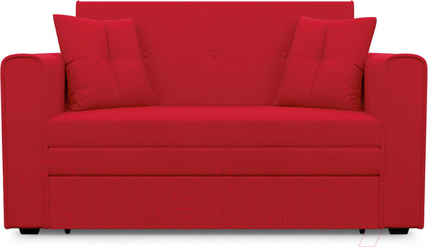 Изображение товара Диван Mebel-Ars Санта (кордрой красный)