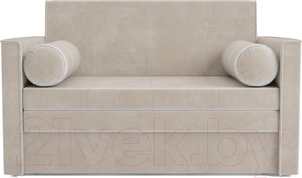 Изображение товара Диван Mebel-Ars Санта №2 (бархат бежевый Star Velvet 6 Light Beige)