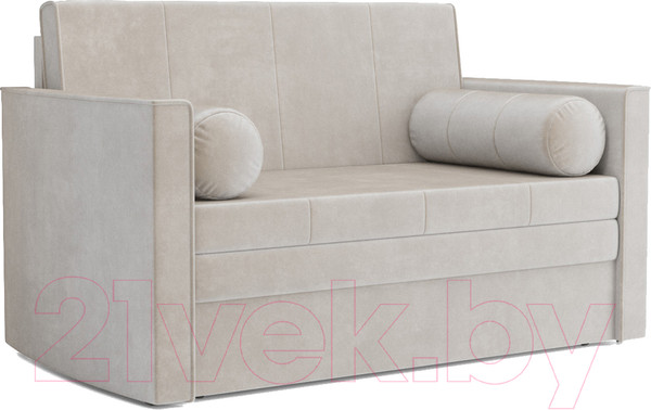 Изображение товара Диван Mebel-Ars Санта №2 (бархат бежевый Star Velvet 6 Light Beige)