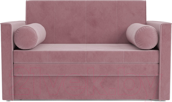 Изображение товара Диван Mebel-Ars Санта №2 (велюр пудра НВ-178 18)