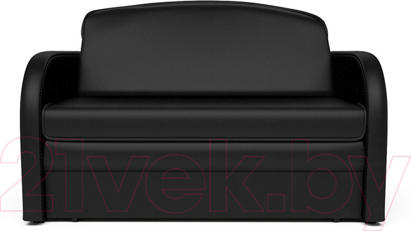 Изображение товара Диван Mebel-Ars Малютка (черный кожзам)