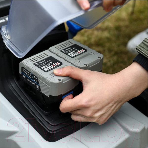 Изображение товара Газонокосилка аккумуляторная Deko DKLM40V Pro / 063-3008