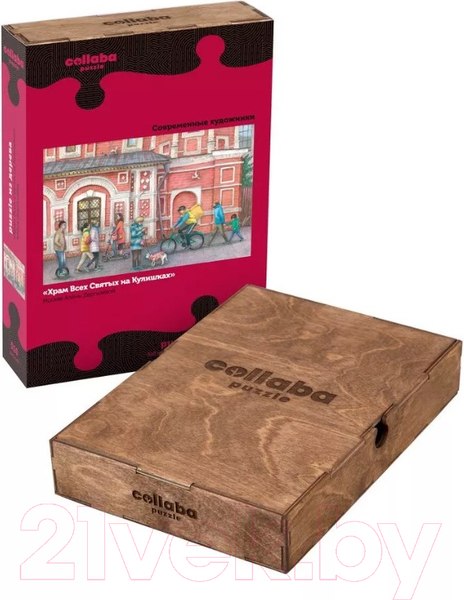 Изображение товара Пазл Collaba puzzle Храм Всех Святых на Кулишках / 962468 (510эл)