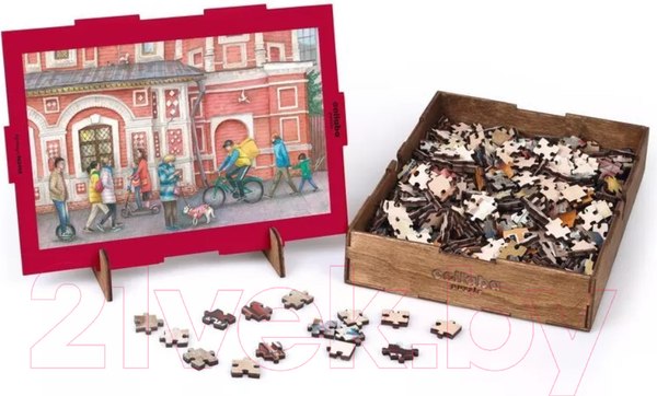 Изображение товара Пазл Collaba puzzle Храм Всех Святых на Кулишках / 962468 (510эл)