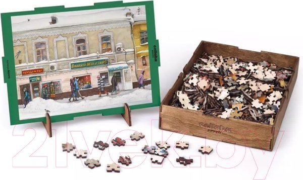 Изображение товара Пазл Collaba puzzle Солянский проезд, дом 6 / 962472 (532эл)