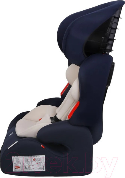 Изображение товара Автокресло Еду-Еду Lux KS 516 / KRES3798 (темно-синий/светло-бежевый)